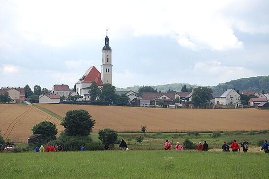 Auf dem ostbayerischen Jakobsweg von Altmannstein nach Stammham