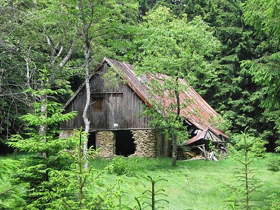 Das verlassene Dorf Bügellohe