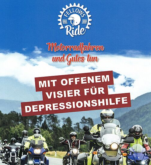 "Fellows Ride" 2026 - Mit offenem Visier für mentale Gesundheit