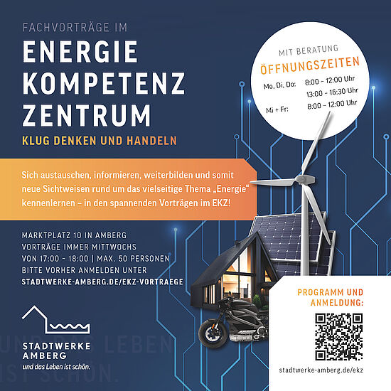 Vorträge im Energiekompetenzzentrum der Stadtwerke Amberg